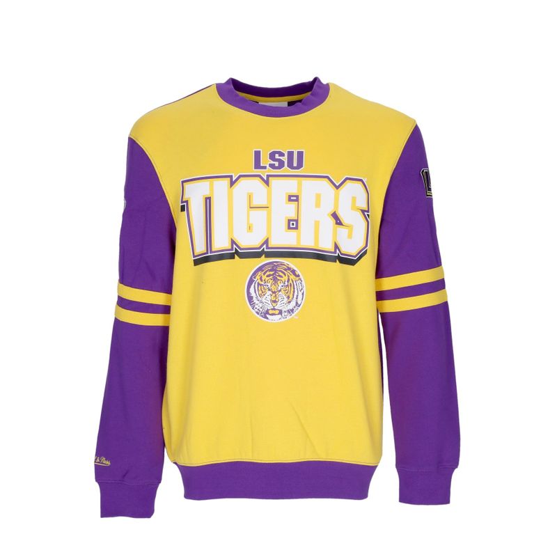 Felpa Girocollo Uomo Ncaa All Over Crew 2.0 Loutig Original Team Colors