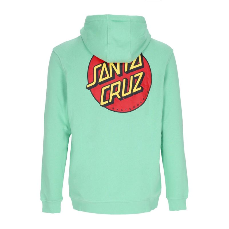 Felpa Cappuccio Uomo Classic Dot Chest Hoodie Apple Mint