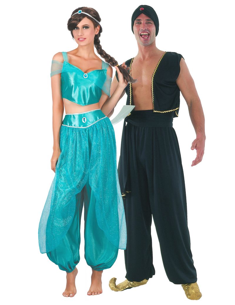 Orientalischer Herrscher und Prinzessin Paarkostüm