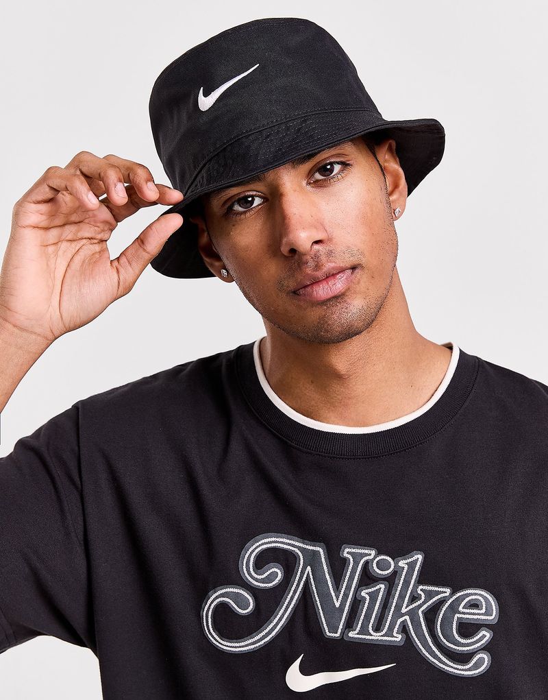 Apex Swoosh Bucket Hat - Damen, Schwarz - female - Size: S