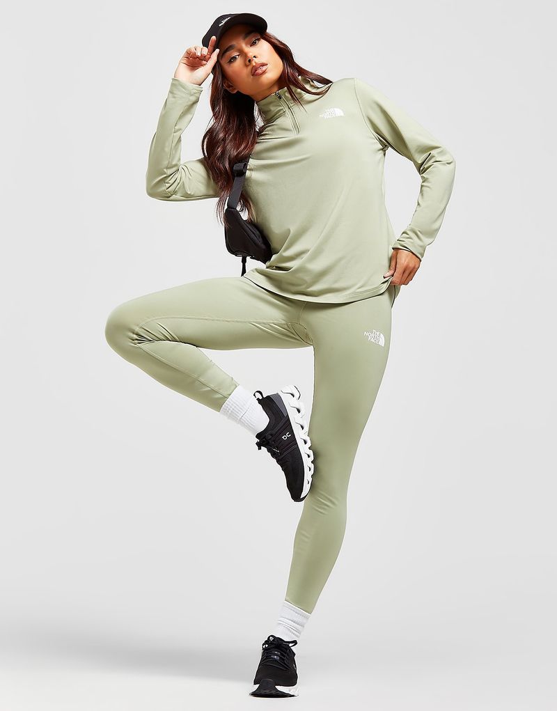 Womens Leggings Outline - Verde, verde verde Donna taglia M