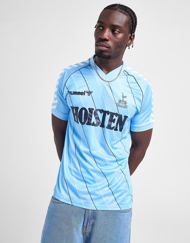 Mens Seconda Maglia Tottenham Hotspur FC 85/87 - Blu, blu blu Uomo taglia S