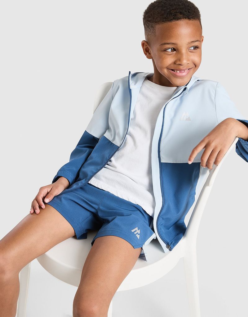 Edge Jacket/Shorts Set Children, Blau - unisex - Size: 4-5Y