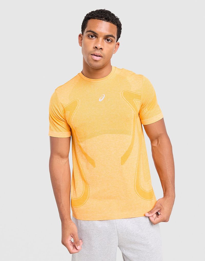 Road Seamless T-Shirt - Herren, Orange - male - Size: L