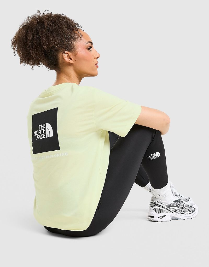 Box Never Stop Exploring T-Shirt - Damen, Gelb - female - Size: M