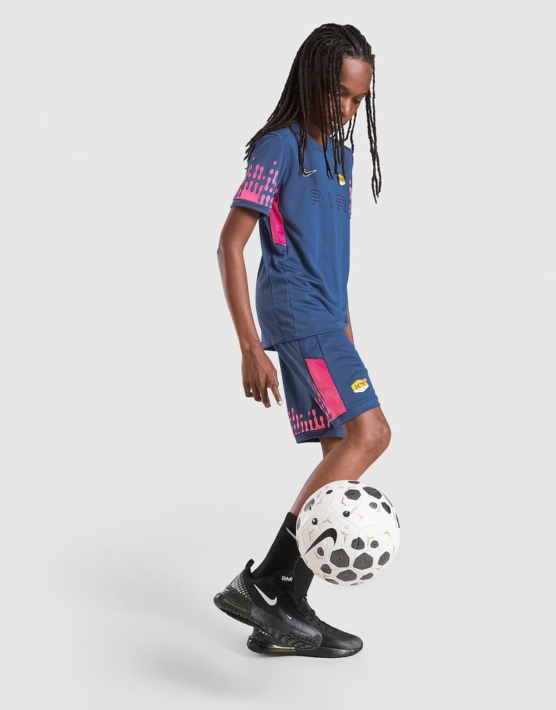 Kylian Mbappe Air Academy Shorts Junior - Blu, blu blu Bambino taglia 13-15Y