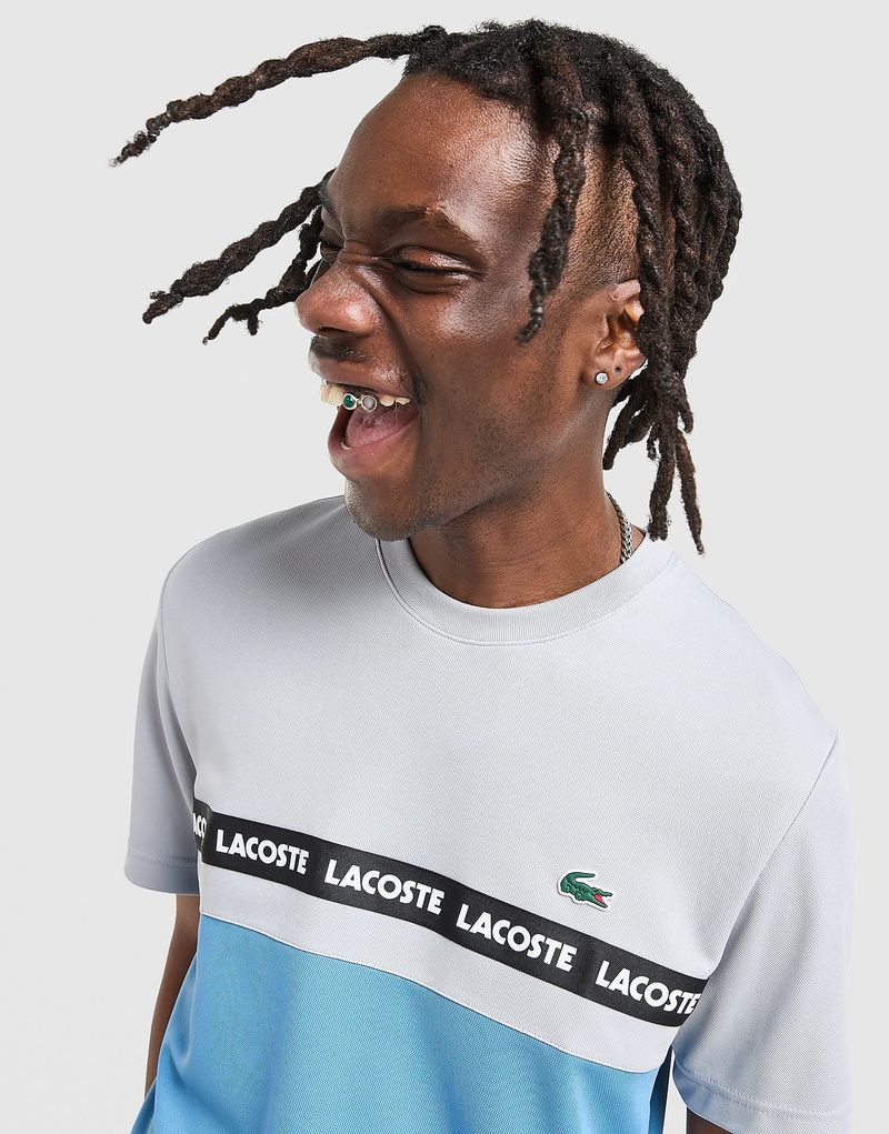 Croc Colour Block Tape T-Shirt - Herren, Grau - male - Size: 3/S