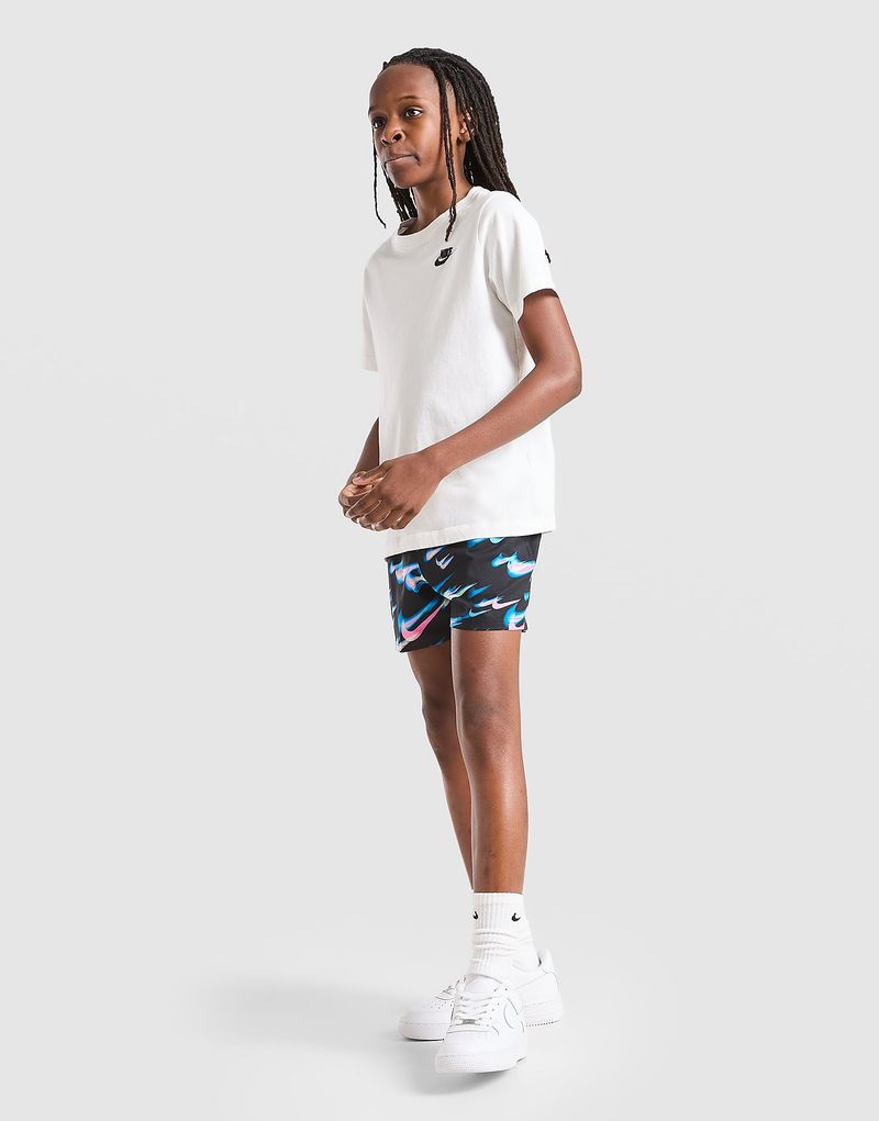 Costume da bagno Volley All Over Print Junior - Nero, nero nero Bambino taglia XL