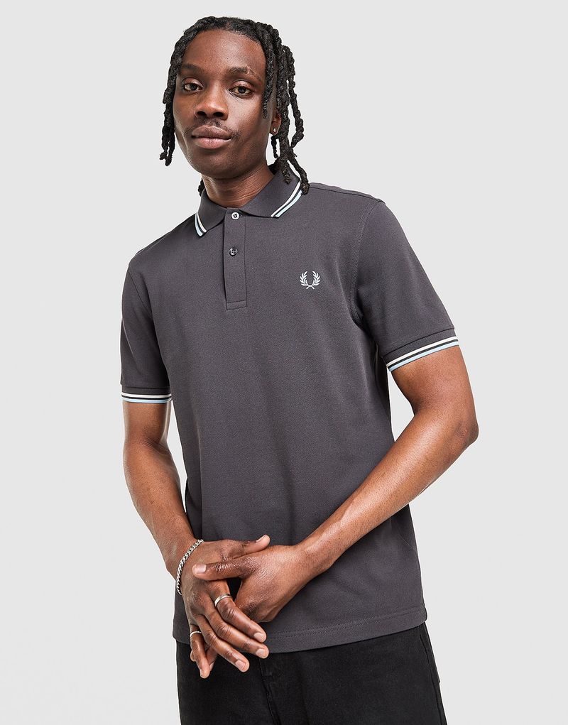 Twin Tipped Poloshirt - Herren, Rot - male - Size: S