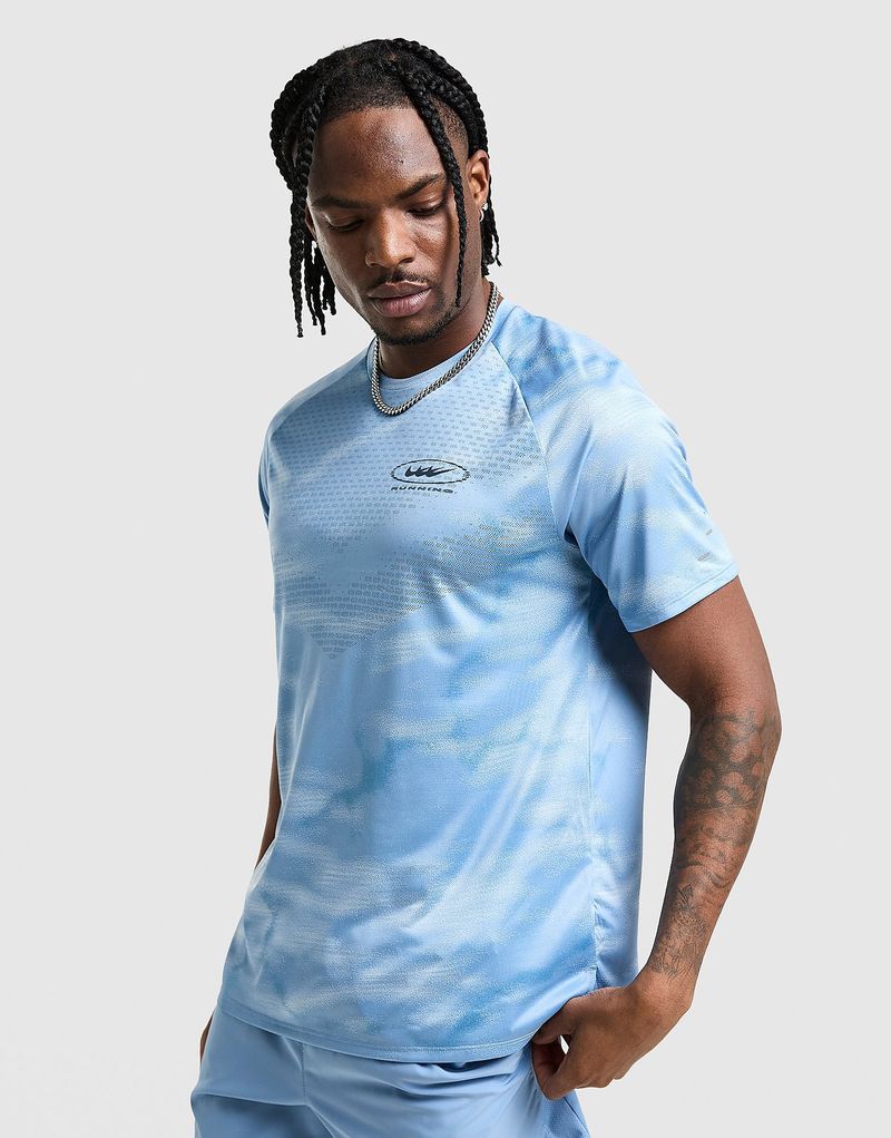 Pinnacle Stride T-Shirt - Herren, Blau - male - Size: L