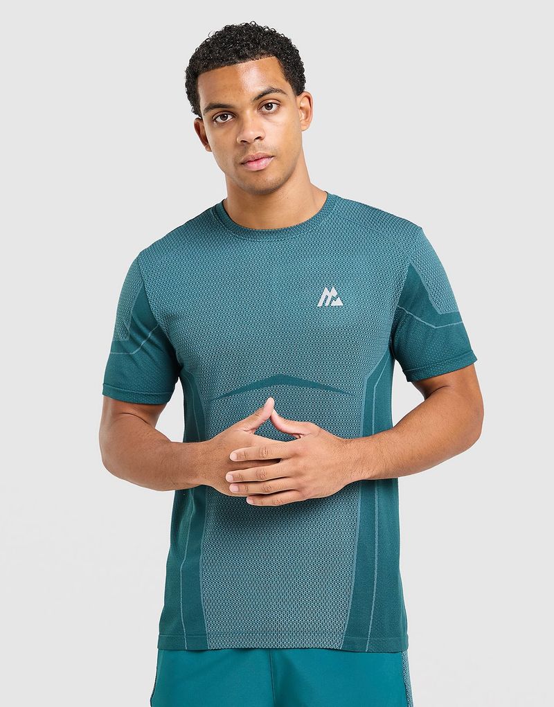 Pulse Seamless T-Shirt - Herren, Blau - male - Size: L