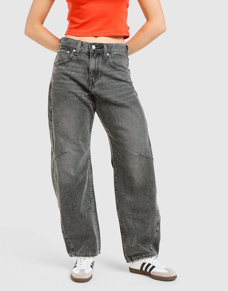 Womens LEVI'S Jeans Cinch Barrel - Grigio, grigio grigio Donna taglia 26