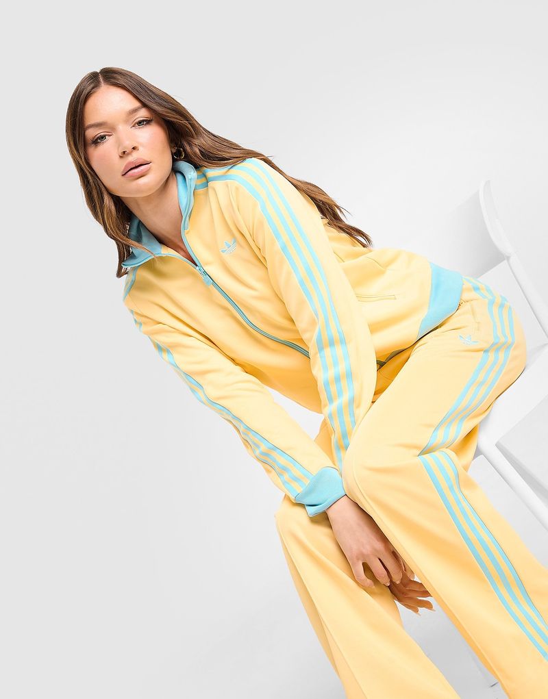 Womens Giacca della Tuta Classic - Giallo, giallo giallo Donna taglia M