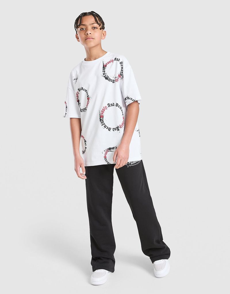 Circle T-Shirt Junior - Bianco, bianco bianco Bambino taglia 12-13Y