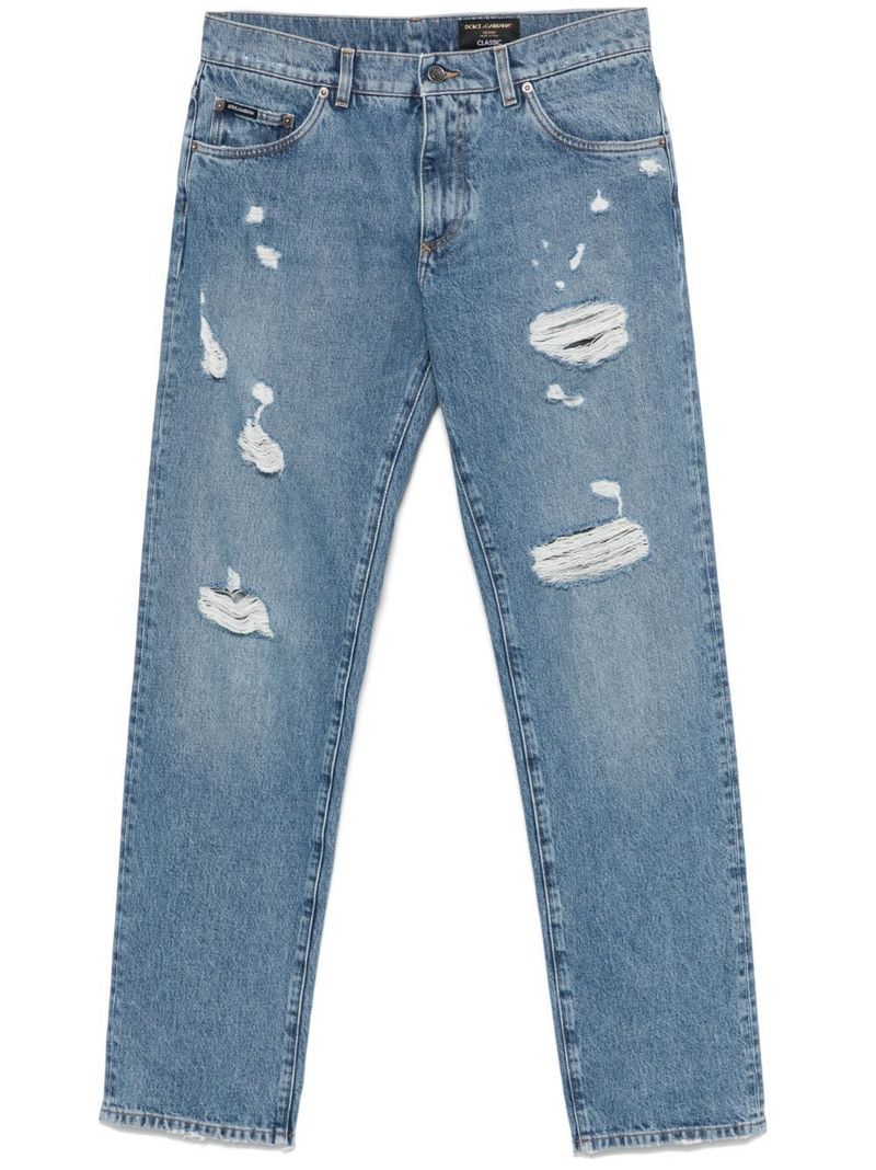 Classic Cotton Jeans with Tag for Men
