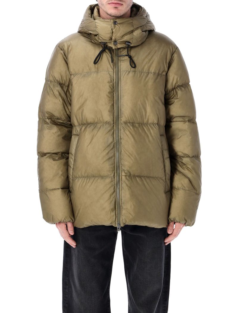Men's Oversized Ripstop Down Jacket