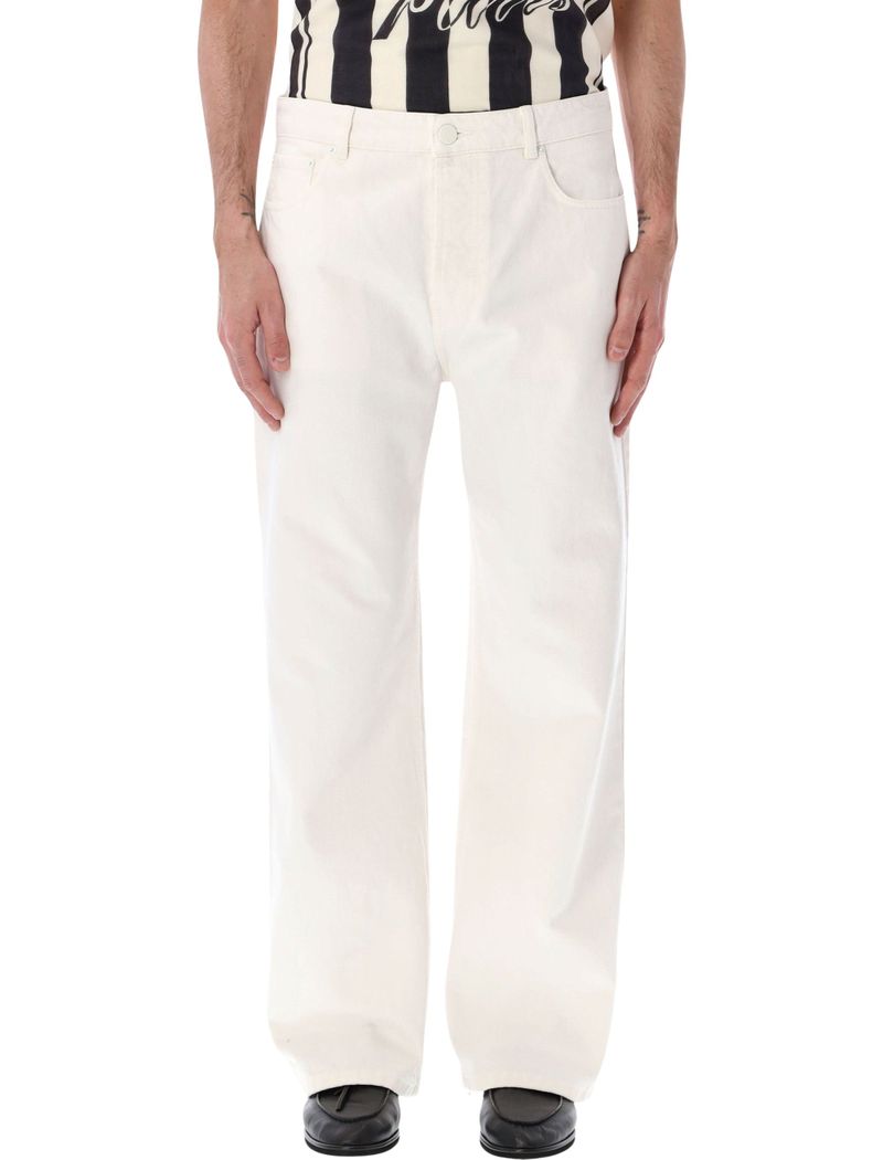 Modern Relaxed Fit Cotton Twill Jeans - Size 32
