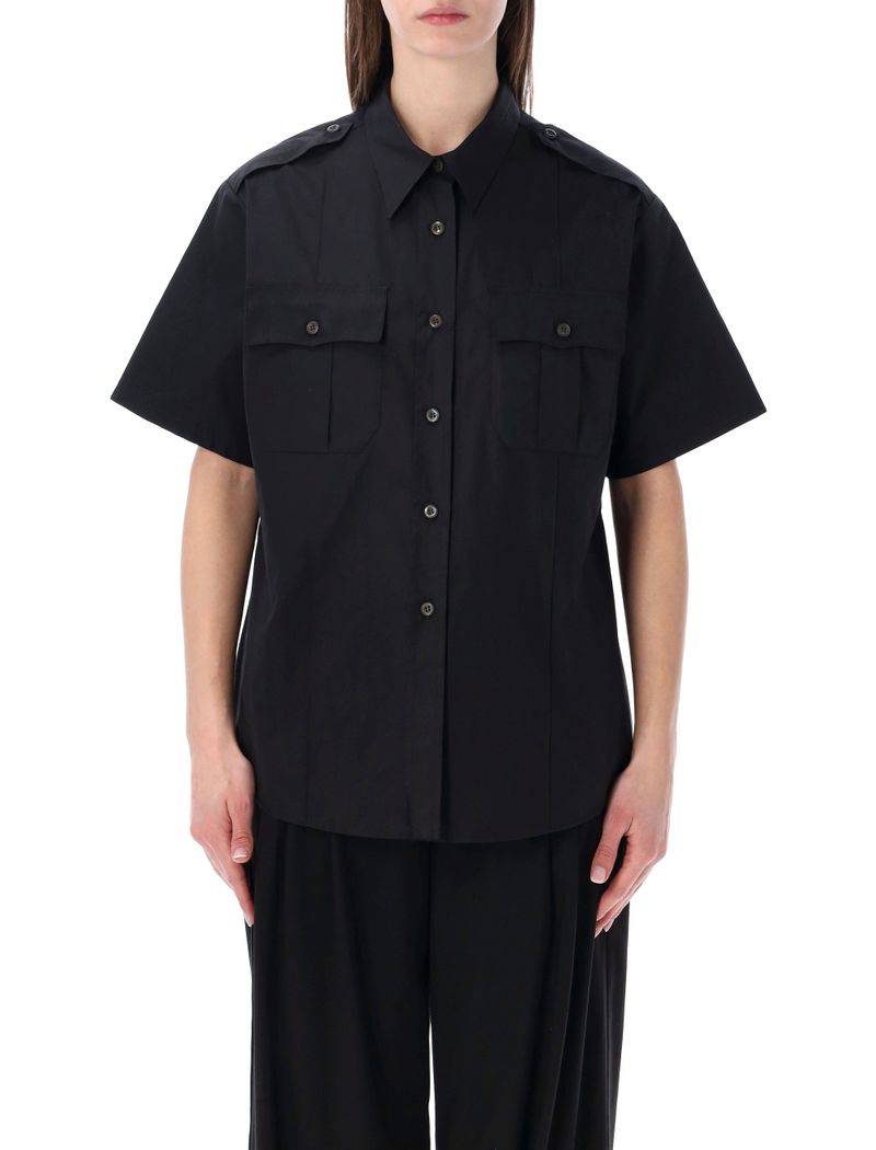 Prada Short-sleeved Poplin Shirt