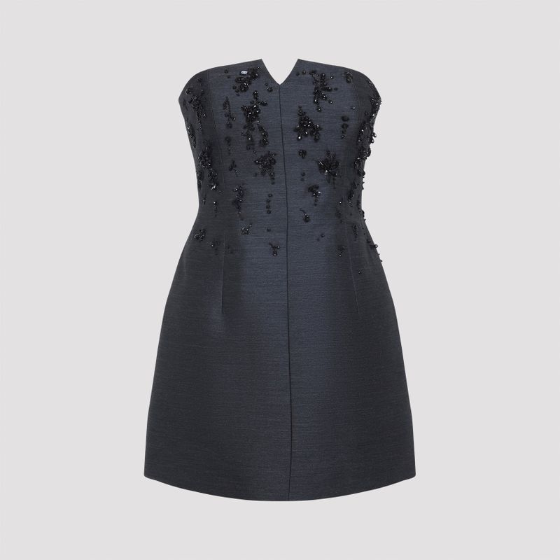 Tailoring Off Shoulder Dress