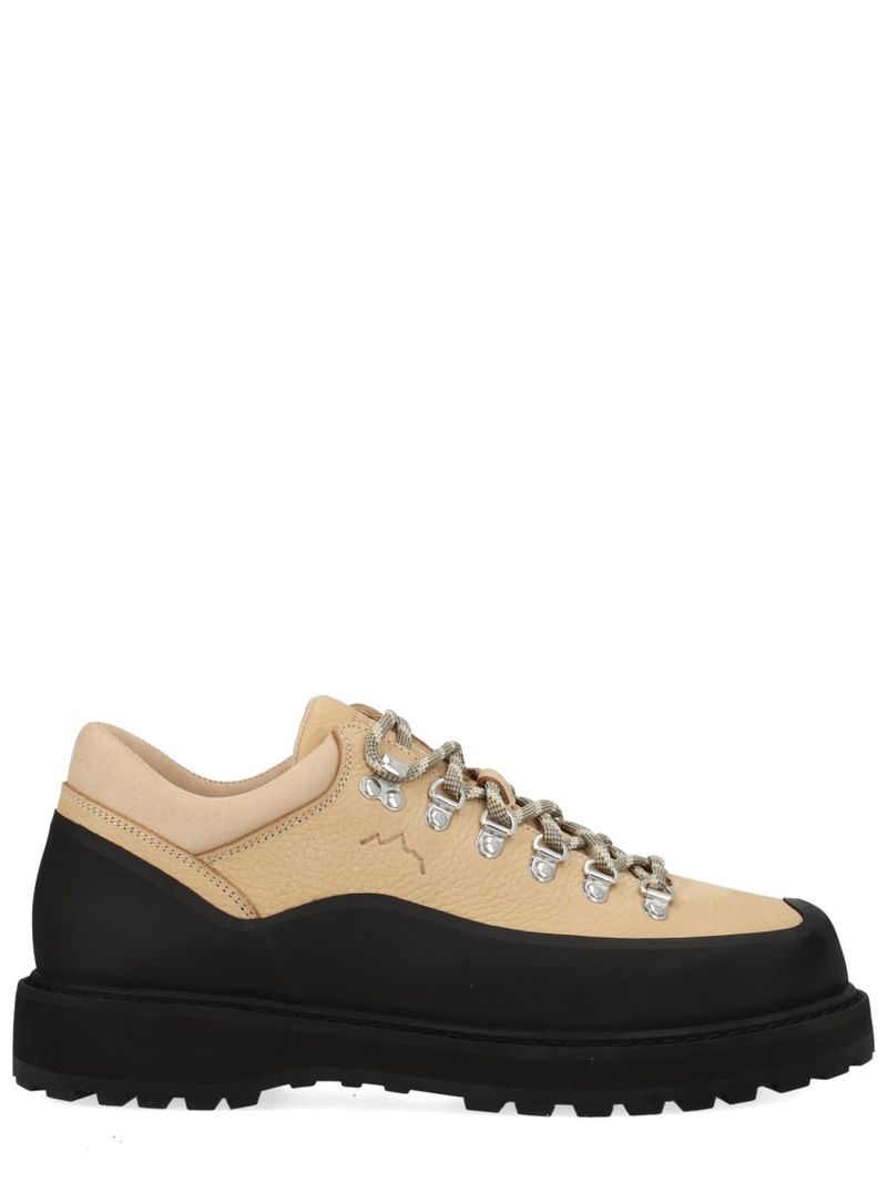 Cornaro Gomma Rubber and Suede-Trimmed Full-Grain Leather Sneakers for Men