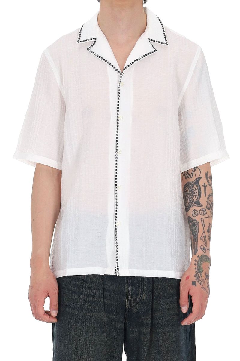 Contemporary Men's Shirt with Minimalist Design