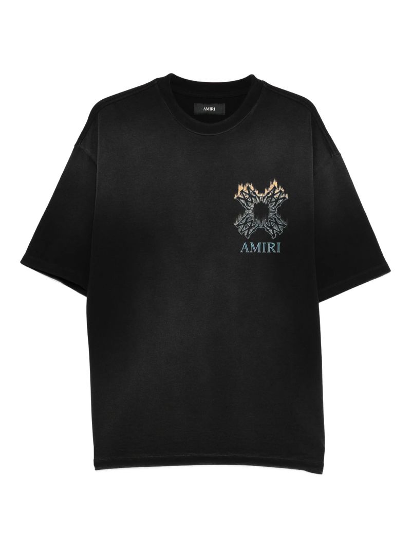 Graphic Printed Crew Neck T-Shirt - Size M