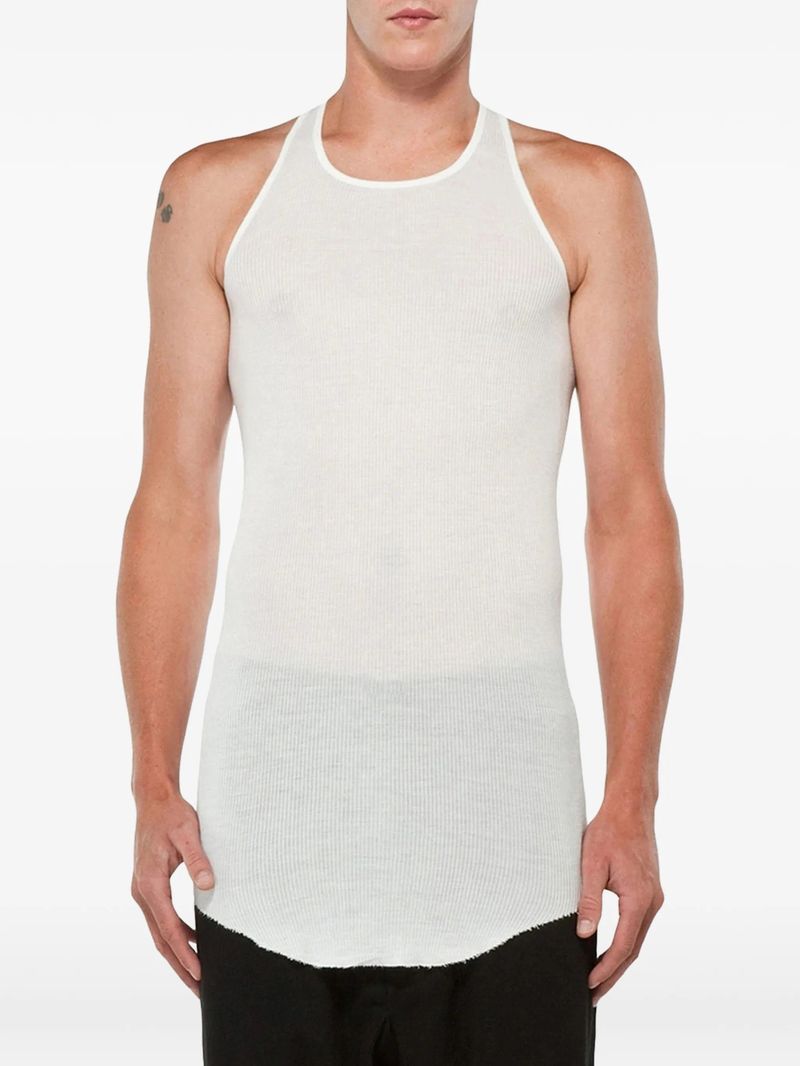 Ribbed Texture Sleeveless Top - Size M