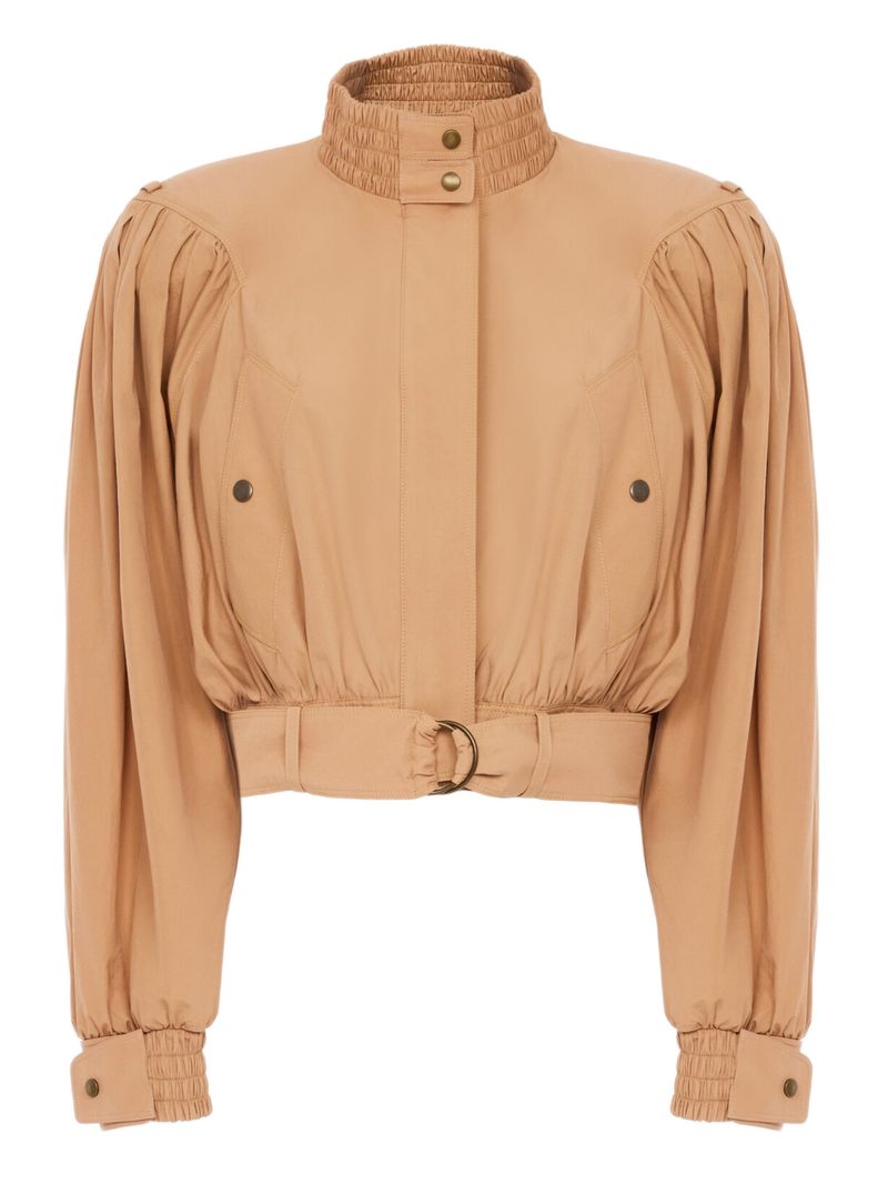 Chloé High-neck Jacket with Snap Buttons - Size 38