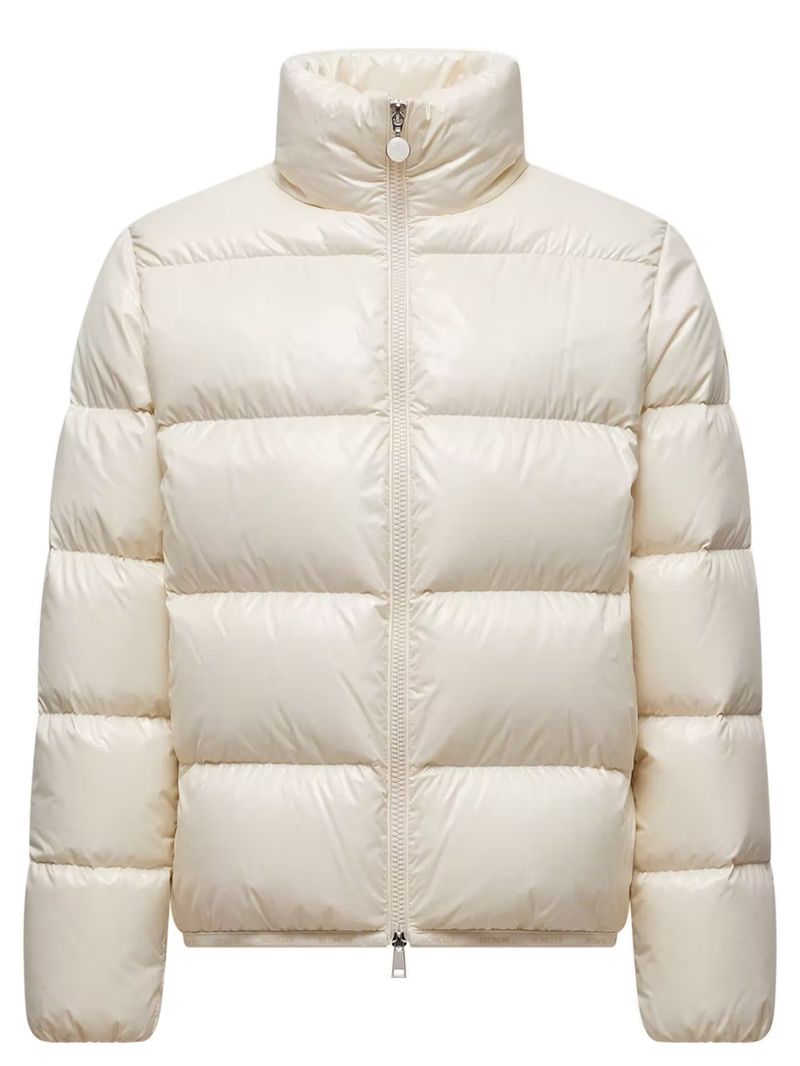 Women's Down-Filled Mini Coat with Zip Closure and Pockets - Size 0