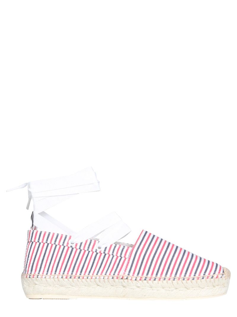 Seersucker Cotton Espadrilles for Women - SS21
