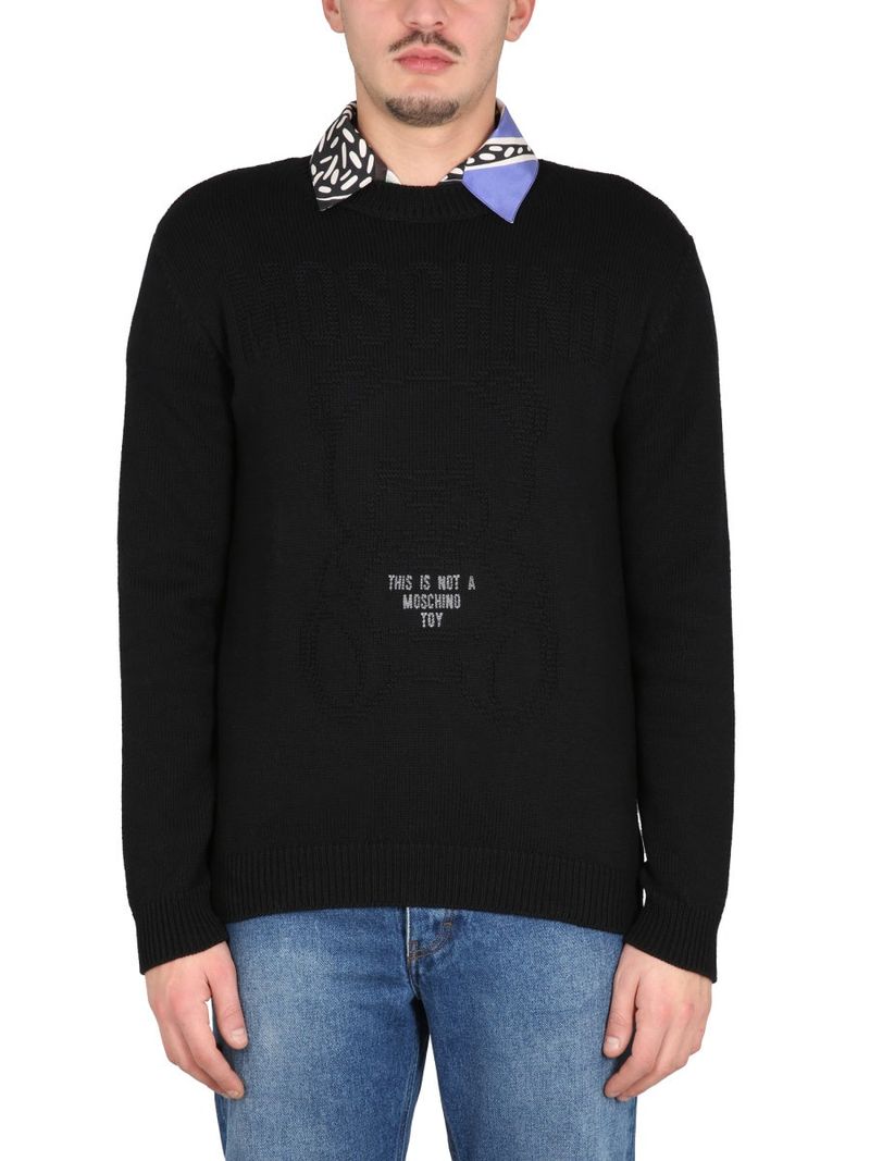 Cross-Neck Teddy Shirt for Men - SS23