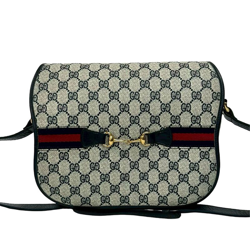 GG Supreme Horsebit Web Crossbody