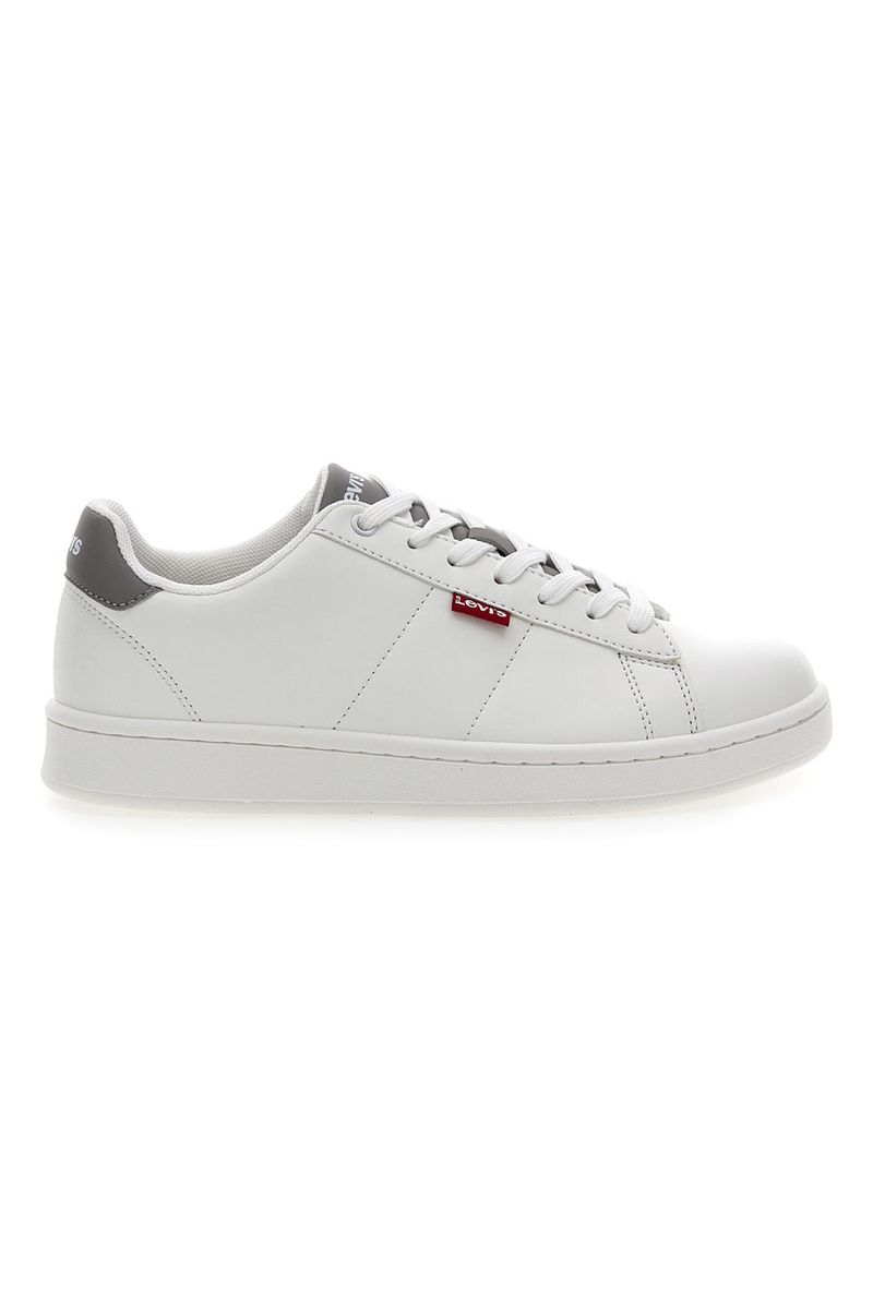 Sneakers Bianche con Dettagli Argento VAVE0201S 36