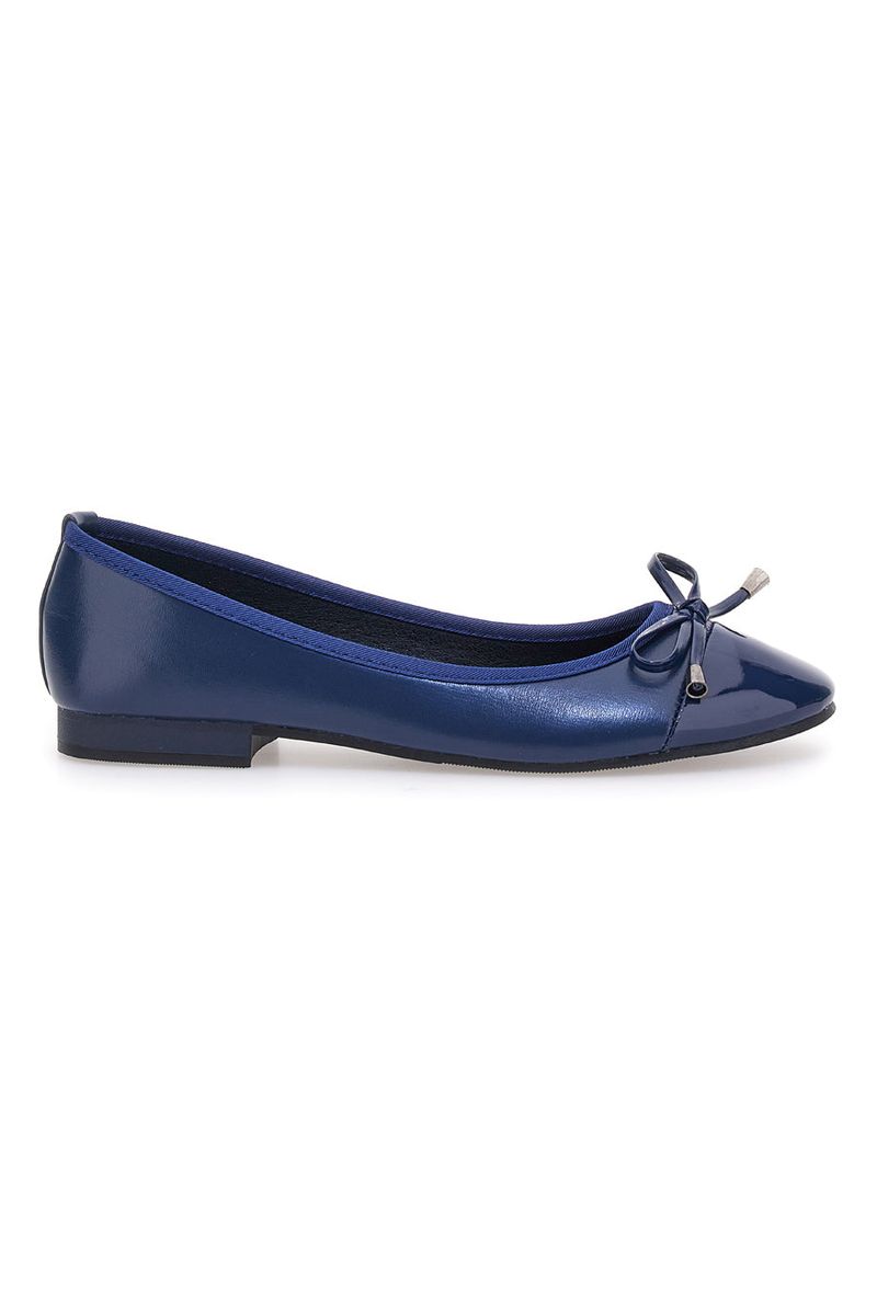 Ballerine blu con fiocco decorativo IDE1070 36