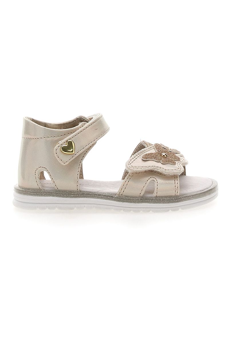 Sandali oro con fiore decorativo e velcro AG1639115519 20