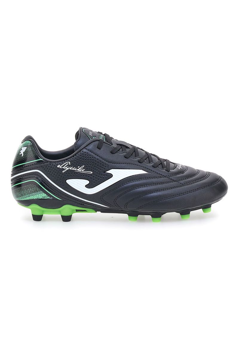 Scarpe da calcio nere con dettagli verdi Aguila 2501 43