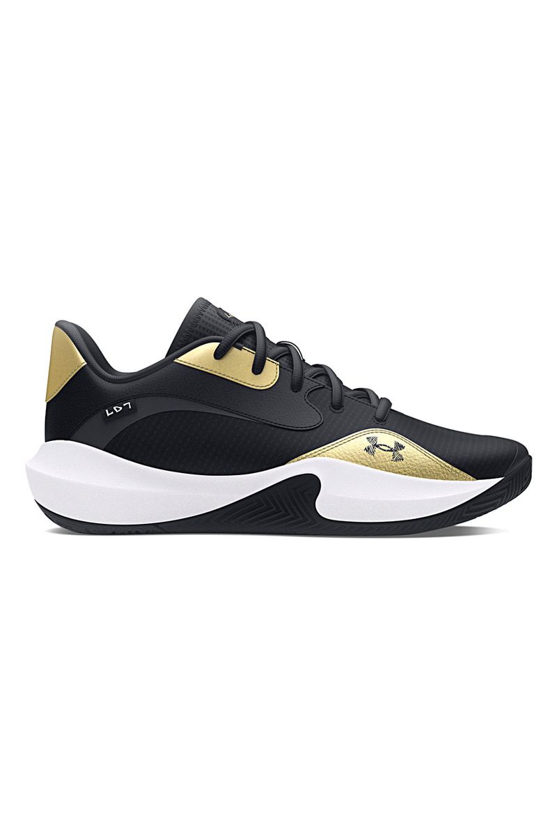 Scarpe nere e oro con suola ammortizzata 3027646 001 46