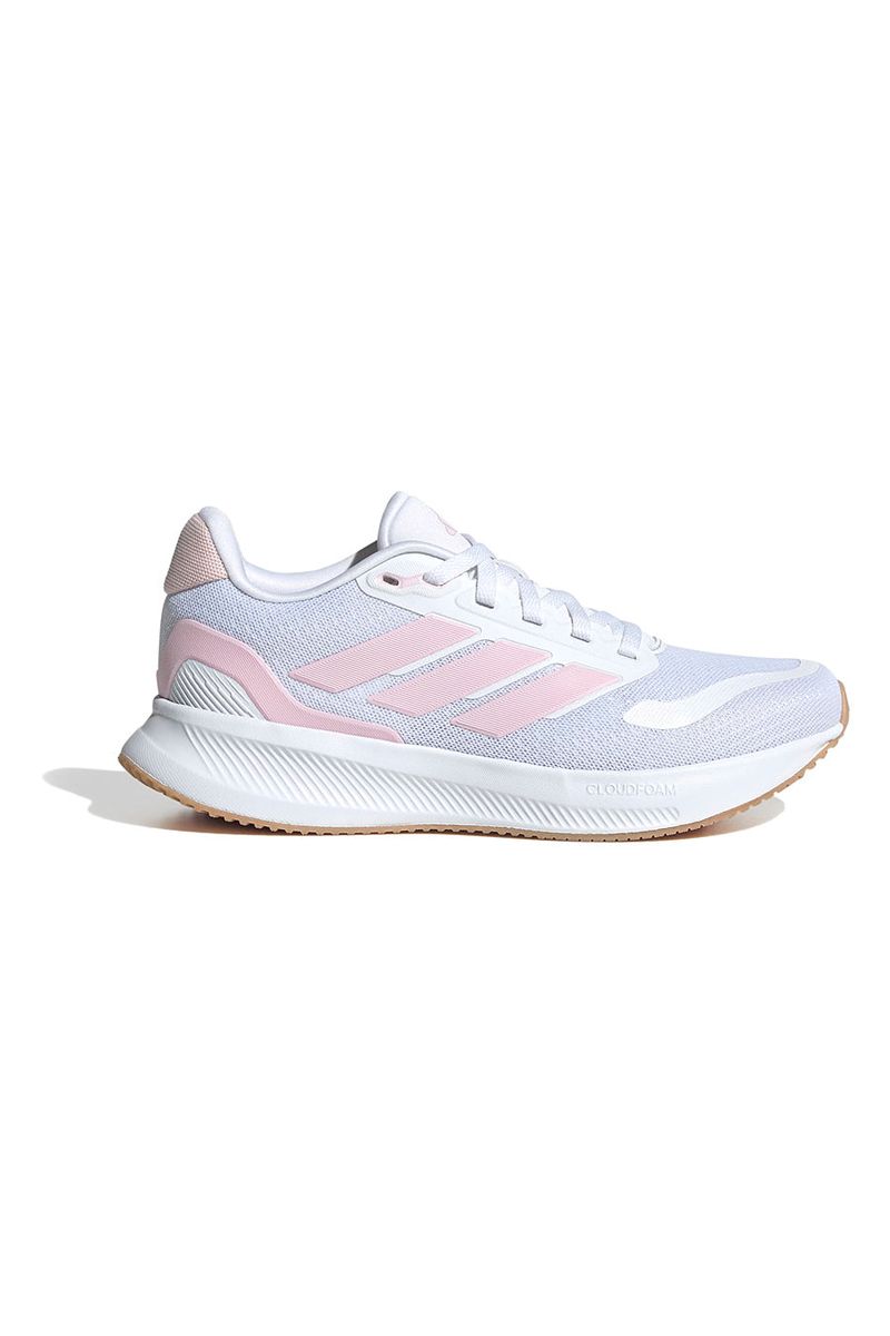 Scarpe da running bianche con dettagli rosa e suola Cloudfoam Runfalcon 5 J 38⅔