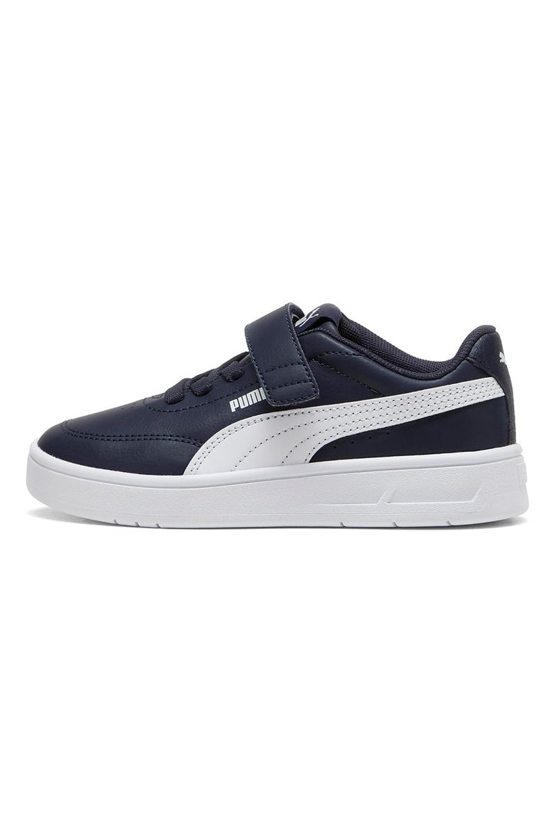 Sneakers blu con dettagli bianchi Court Classic Clean AC+ PS 35