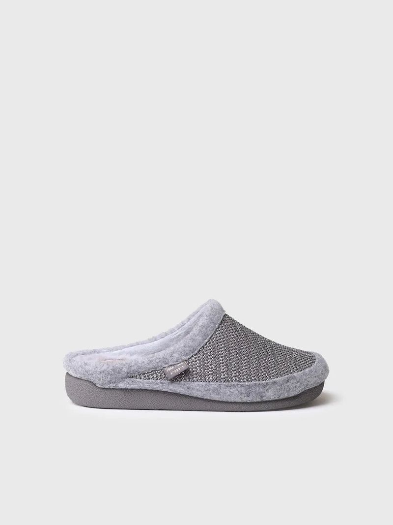 Zapatilla de casa de mujer tipo zueco | MOLY-S