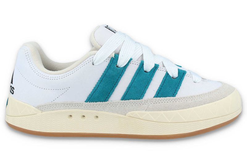 Adimatic - Sneaker - weiß gruen - Herren - Size: 42