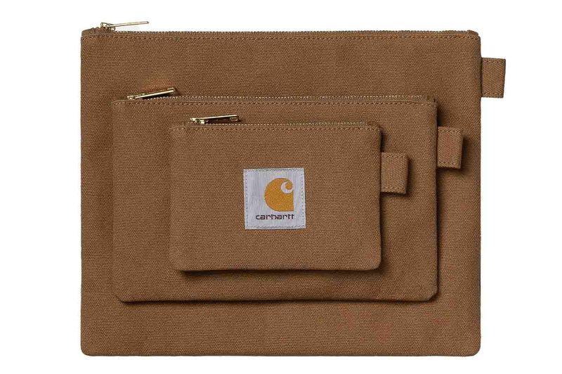 Canvas Pouch Set - Gadget - braun - Unisex - Size: OSFA