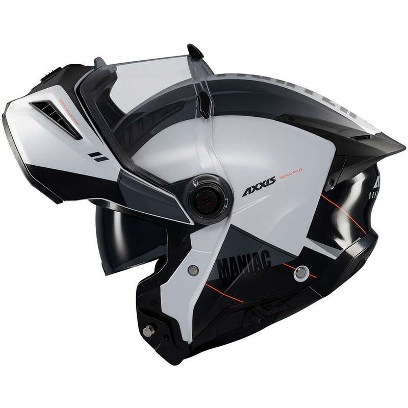 Casco Moto Modulare fu409 SV Ghostfighter Maniac A2 Bi taglia XL