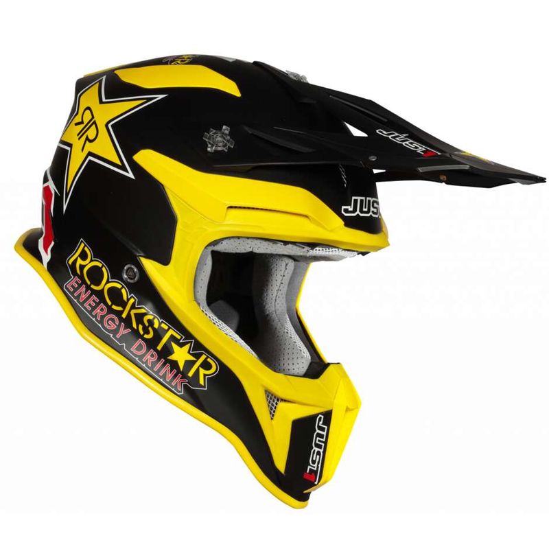Casco Moto Cross Enduro J18 Mips Rockstar Opaco taglia S
