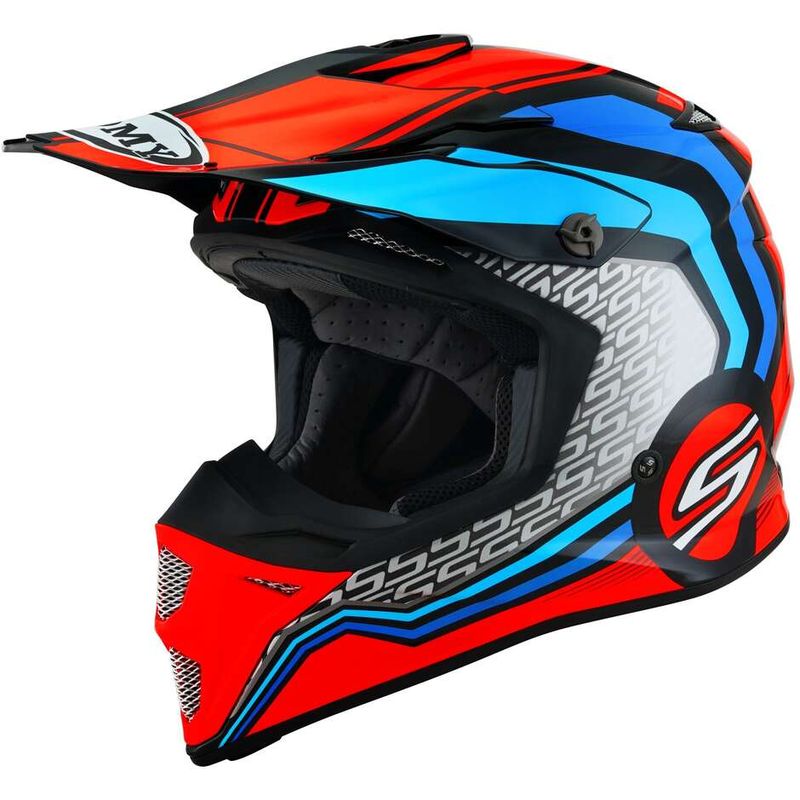 Casco Moto Cross Enduro MX SPEED PRO FORWARD Arancio B taglia XS