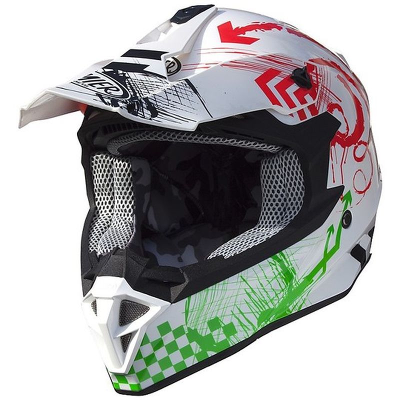 Casco Moto Cross Enduro EXIGE RX8 taglia XL