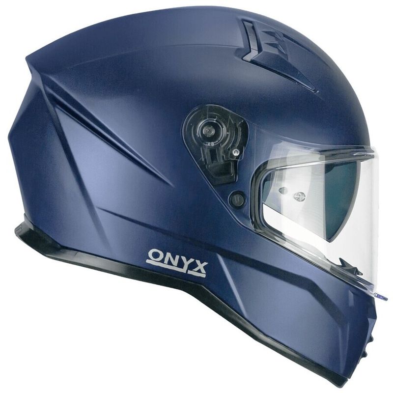 Casco Moto Integrale 333A ONYX MONO Blu satinato taglia M