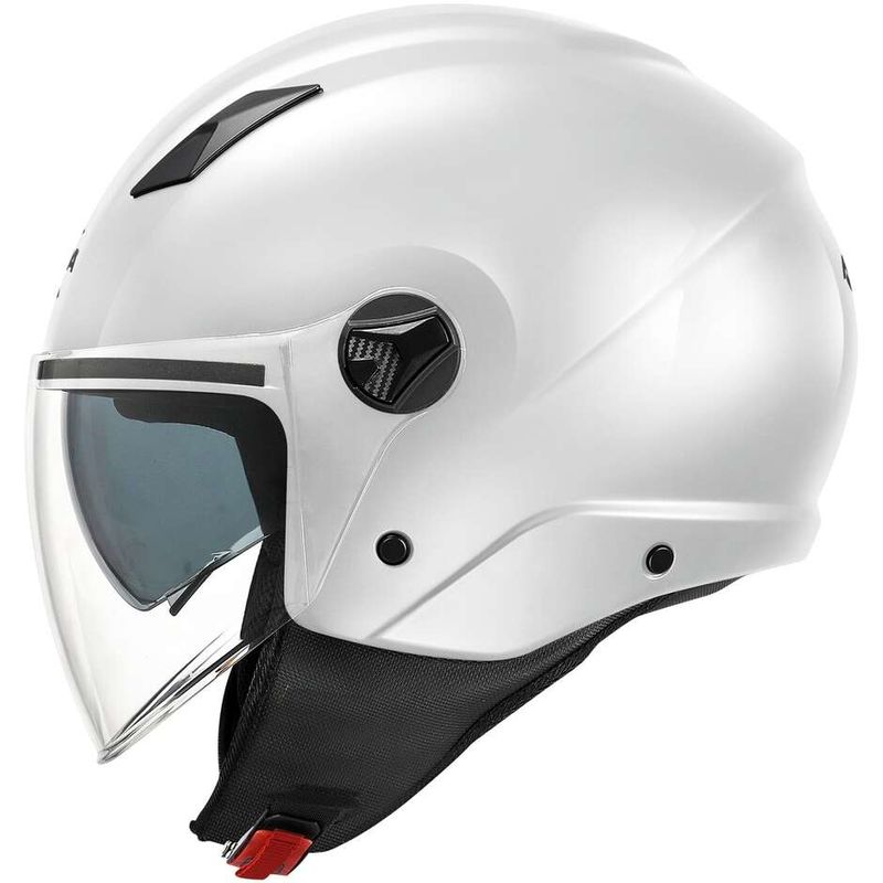 Casco Moto Jet KV57 Bianco Lucido taglia XL