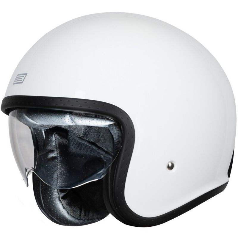 Casco Moto Jet SPIRIT SOLID Bianco Lucido 22.06 taglia XL