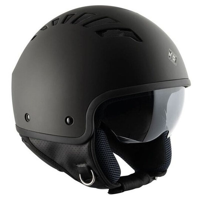 Casco Moto Jet EL'FRESH 6.0 Nero Opaco taglia M